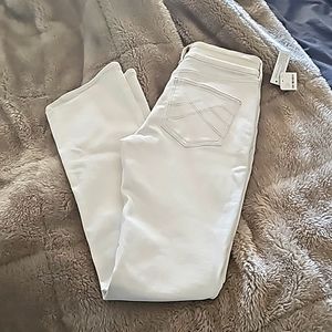 Free people white boot cut NWT